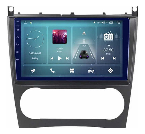 Radio Android Carplay 2+32 Mercedes Benz Clase C 2005-2007