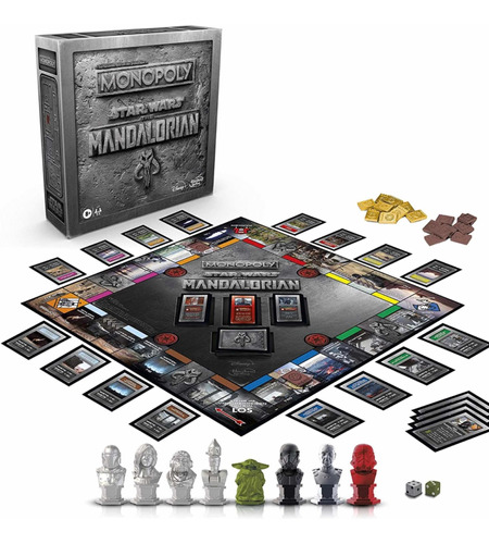 Monopoly Juego De Mesa Star Wars The Mandalorian