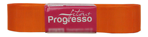 Fita De Gorgurão Gp005 22mm N5 Progresso | 10 Metros Cor Laranja