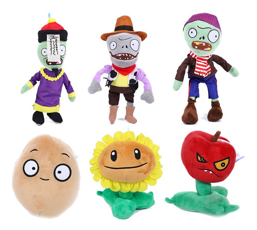 Muñecas De 6 Piezas Plants Vs. Zombies, Paimon R