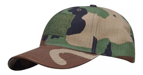 Gorra Propper Militar Con Velcro 6 Panel Cap Camuflado Verde