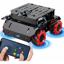 Comprar Kit P\u002F Armar Robot Makeblock Mbot Mega Robot Ruedas Mecanum!