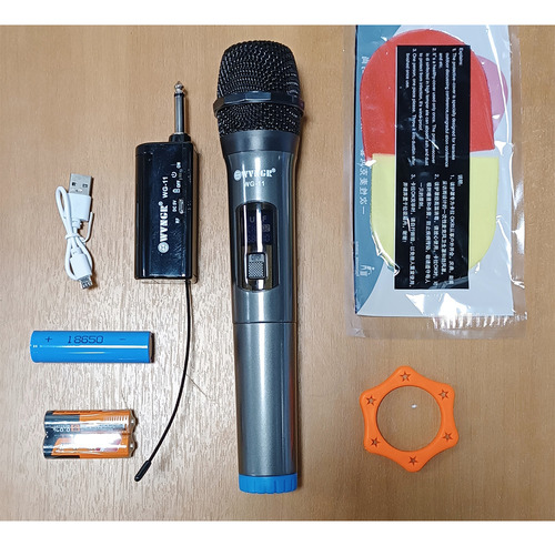 Micrófono Inalámbrico + Receptor Wg-11 Karaoke Circuit