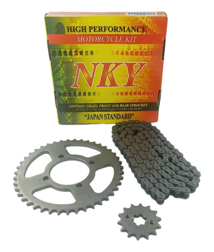 Kit Arrastre Ybr125 Ybr 125 Cadena Reforzada 428h