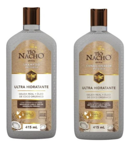 Tío Nacho Shampoo E Condicionador Ultra Hidratante 415ml