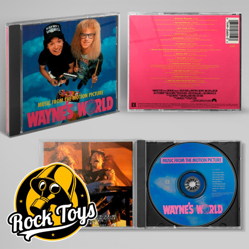 Wayne's World - Soundtrack 1992 Cd Vers. Usa (Reacondicionado)