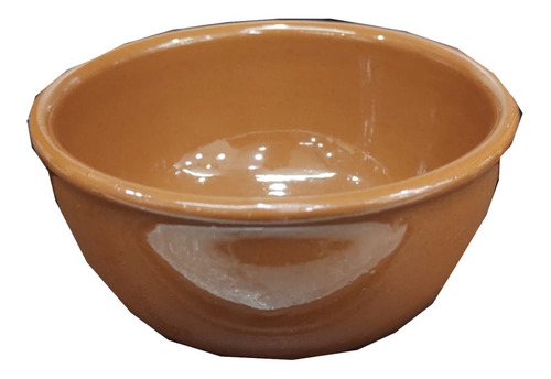  Combo 6 Bowl Esmaltado Terracota 1 Porción 1 Persona 12 Cm.