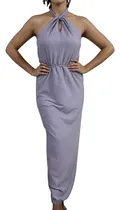 Comprar Vestido Largo Lurex Lila Fiesta Quince Evento Gala Madrina L