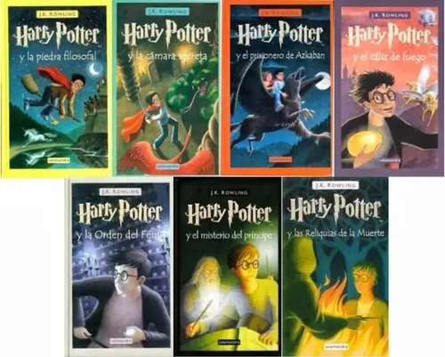 Pack (7) Saga Harry Potter Completa 1-7 [ Pasta Dura ]