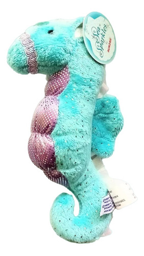 Caballito De Mar Peluche Aurora Original Seahorse Sparkles