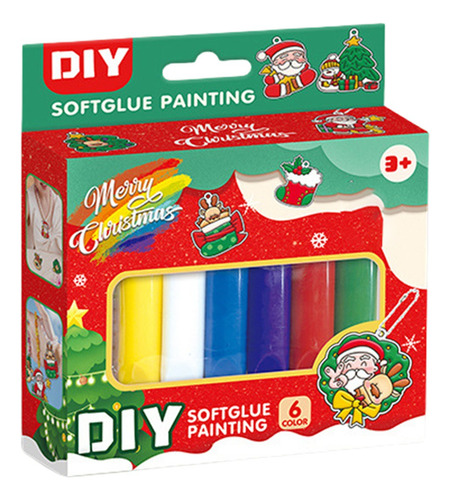 Set De Pintura De Resina Con Cristal Navideño K Doodl 2002 P