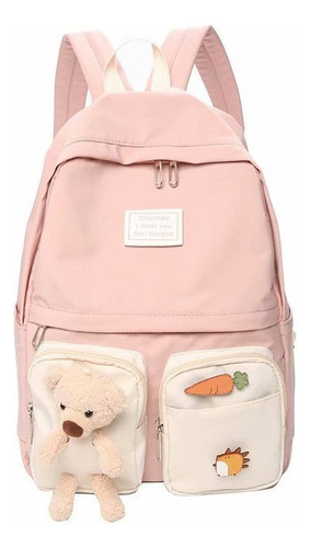 Mochila Oso Niña Versión Coreana Ulzzang Campus .