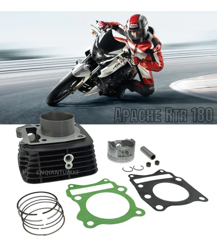 Kit De Cilindro Completo For Tvs Apache Rtr 180 Alta Calidad
