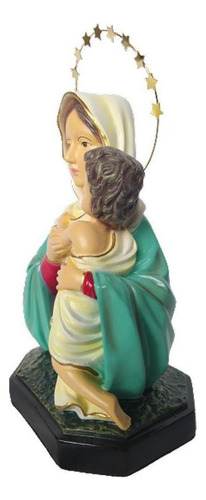 Imagem De Mãe Peregrina Rainha Schoenstatt 20cm Resplendor Cor Outro