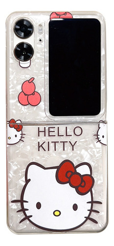 Founda For Oppo Find N2 Flip Lindo Hello Kitty C