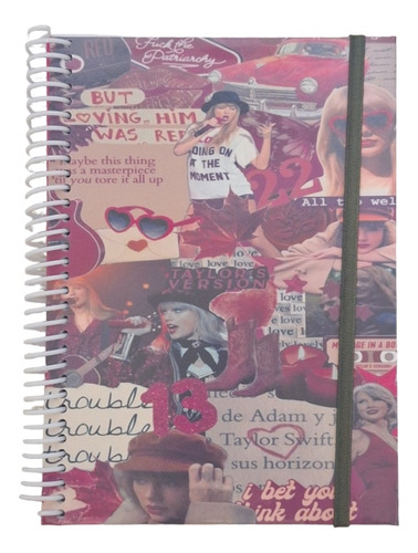 Cuaderno Taylor Swift Era Red