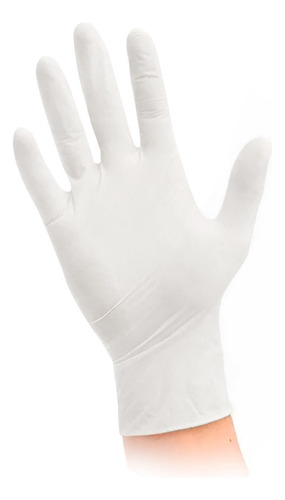 Mediglove Guante Poliisopreno Polyisoprene Esteril 10 Pares Blanco 8.5
