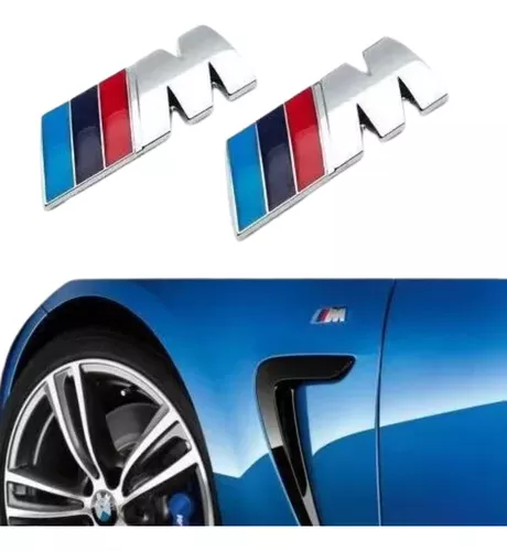 Insignia Bmw M Line Laterales X 2 Emblema Bmw M