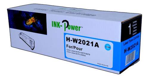 Toner 414a W2021a Cian Ink-power M479 M454 Con Chip 