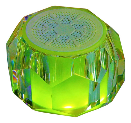 Altavoz Bluetooth Inalámbrico Crystas Light Crystals Colorfu