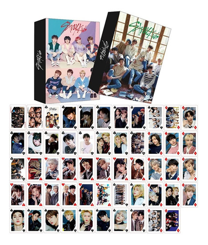 54pcs Stray Kids Jugando Card, Stray Kids Lomo Tarjetas Foto