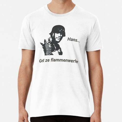 Remera Hans Get Ze Flammenwerfer Algodon Premium 