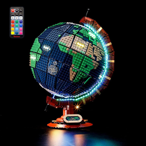 Briksmax Kit De Iluminación Led Para Ideas The Globe 