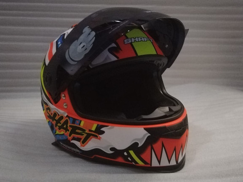 Imagen 2 de 7 de Casco Integral Shaft + Manos Libres Bt
