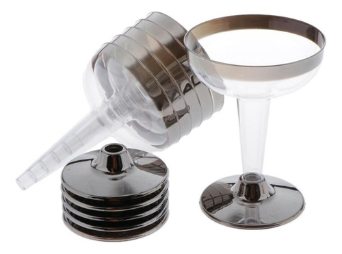 Navidad Vaso Desechable Para Fiestas Y Bodas Plata
