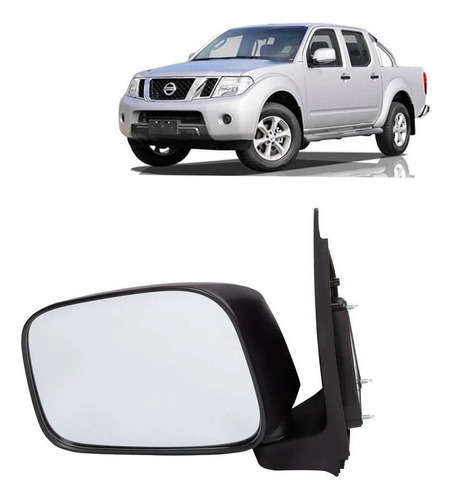 Espejo Manual Para Nissan Navara 2008 2015 Izquierdo