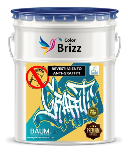 Pintura Anti-graffiti , Baum Y Brizz (tineta)