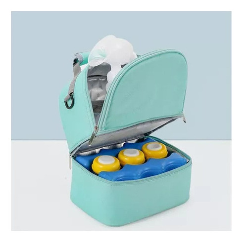 Lonchera, Mochila De Doble Capa Para Leche Materna