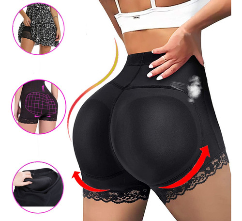 Panty Bombacha Levanta Gluteos Relleno Aumenta Lenceria