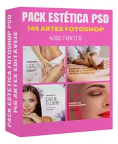Comprar Pack 145 Artes Para Estética Beleza Editáveis Photoshop