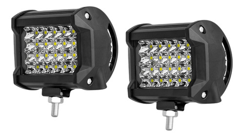 Faro Delantero De Coche, 12 V, 24 V, 72 W, 2 Unidades, Para