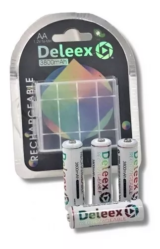 Pila Bateria Recargable Aa Blister Pack X 4 3800mah Pilas