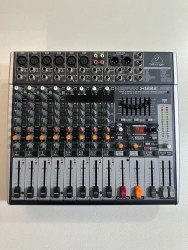 Behringer Xenyx X1222usb Mezclador De 8 Canales (Usado)