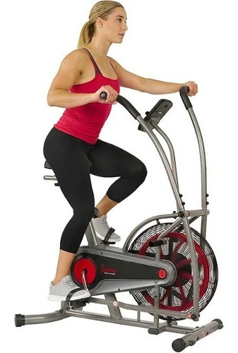 Sunny Health & Fitness Motion Air Bike, Fan Exercise Bike