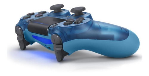 Imagen 3 de 3 de Control joystick inalámbrico Sony PlayStation Dualshock 4 blue crystal