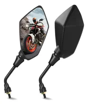 Comprar Espejos De Motocicleta Manillares, Espejos Atv De 8 Mm,...