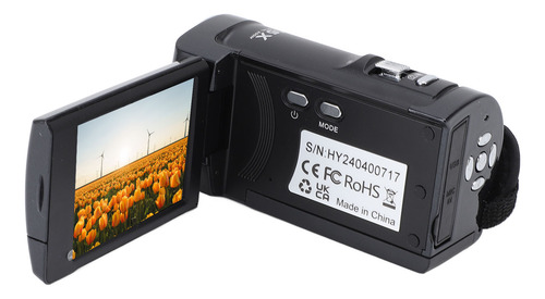 Videocámara Profesional De 2,7 K Con Pantalla Hd De 2,8 PuLG