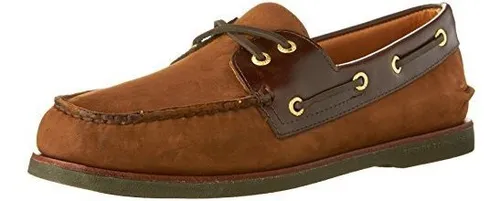 Zapato de barco marrón Sperry Top-Sider para hombre A/O 2 ojos ranchero