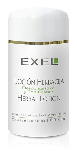 Locion Herbacea Y Tonificante Exel Descongestiva X 150 Ml