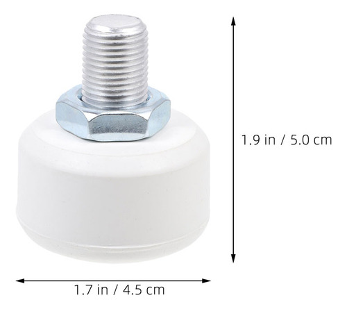 Bloque De Freno De Goma Ajustable Para Patines De Ruedas, 2