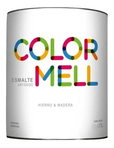 Esmalte Sintetico Venier Colormel Blanco Brillante X 1 Lt