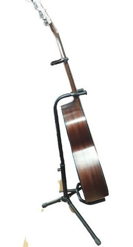 Imagen 4 de 5 de Atril Para Guitarras Metálico De Piso, Modelo Alto