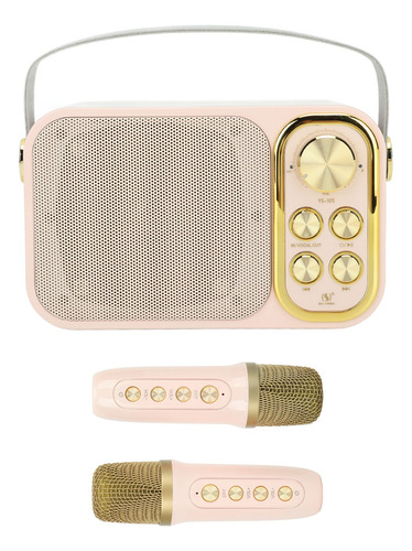 Máquina De Karaoke Con 2 Micrófonos Karaoke Todo En Uno