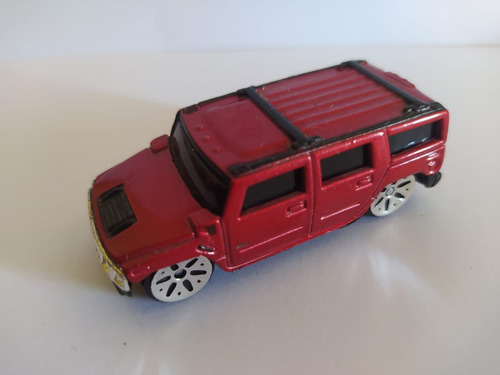 Maisto Hummer H2 Camioneta Roja Car Toy Rojo Diecast