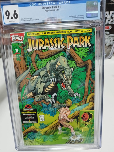 Jurassic Park #1 - (1993) - 9.6 - Tmc (Usado)