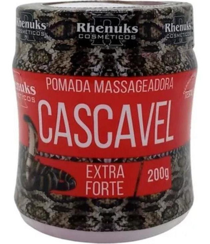 Revenda 12 Pomada Massageadora Cascavel Extra Forte P Coluna